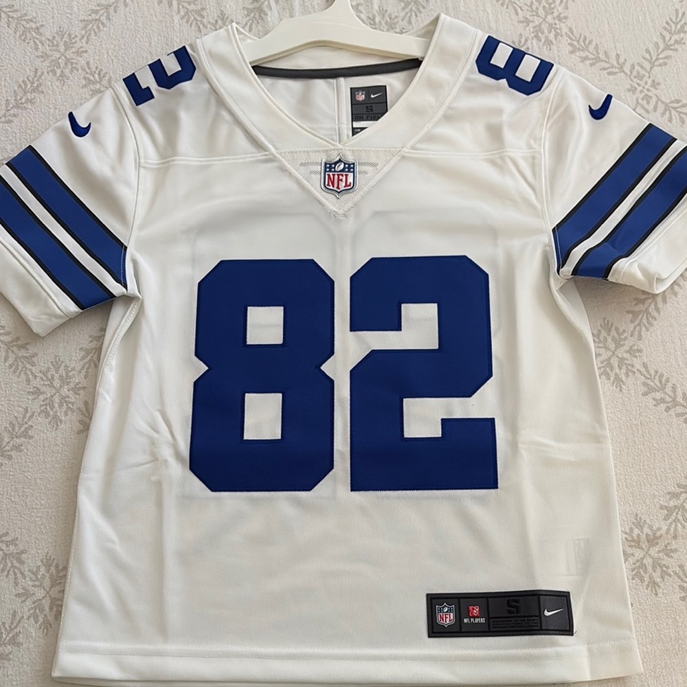 Nike Kids White and Blue NFL Jersey